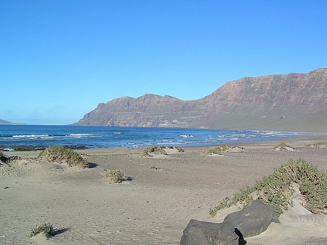 Famara Beach